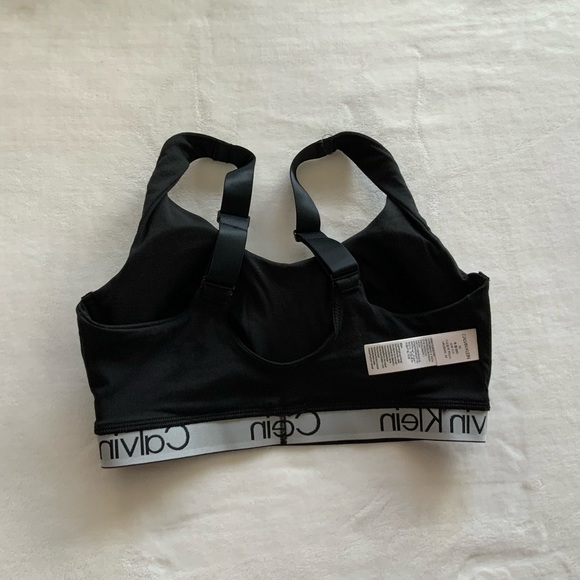 CALVIN KLEIN Unlined Cotton Blend Bralette - Picture 14 of 14